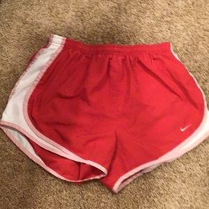 Pink Nike shorts